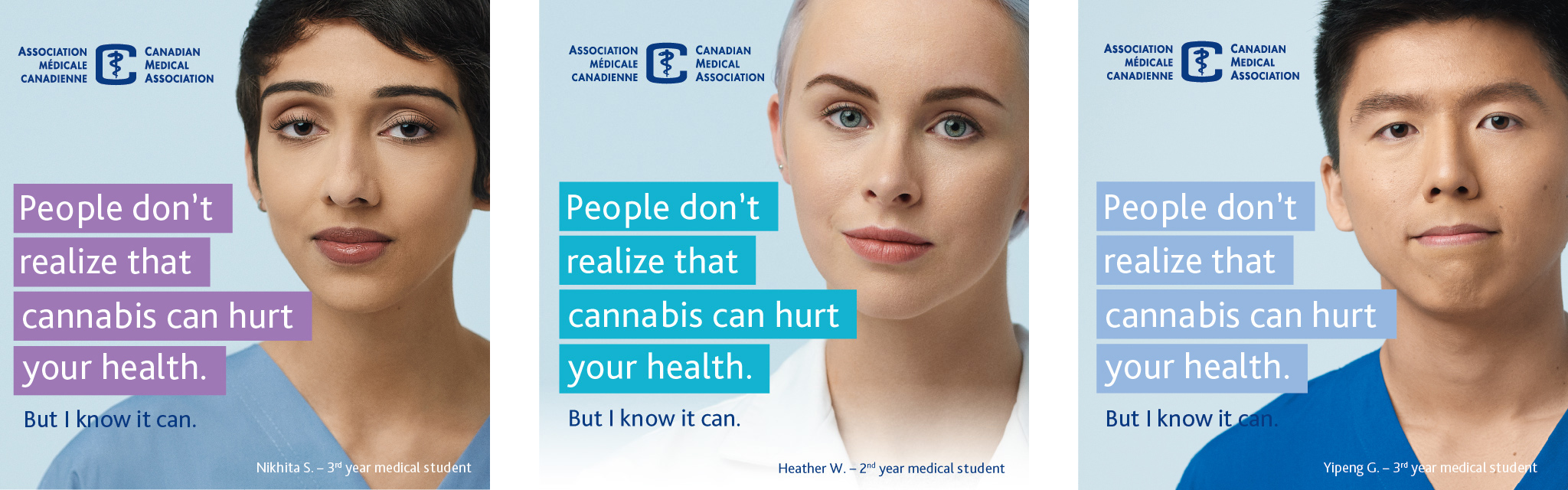 Cannabis awareness campaign | Client: Canadian Medical Association | Agency: Banfield